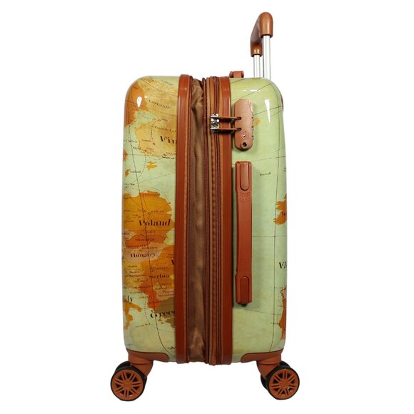 NEW - World Traveler Europe 2-Piece Hardside Polycarbonate Carry-On Luggage Set - Picture 8 of 13